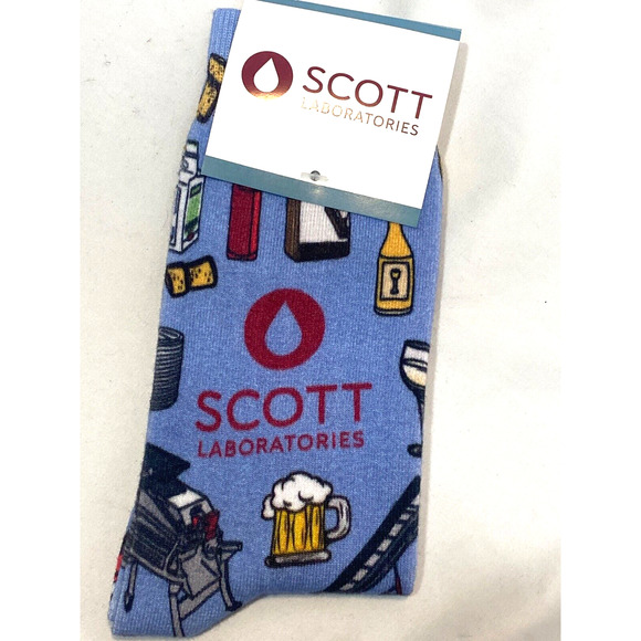 Advertising scott laboratories socks New - Picture 1 of 3